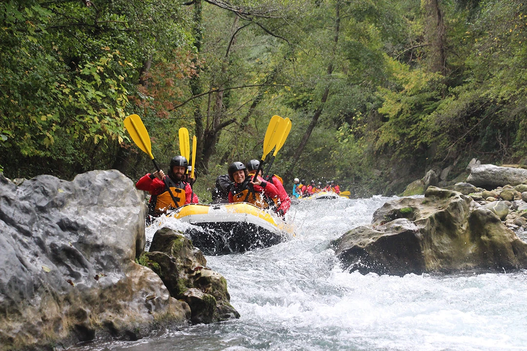 rafting